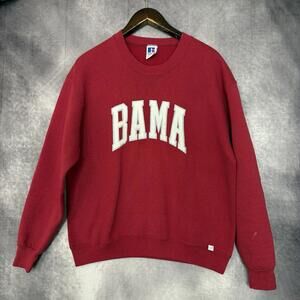 Vintage University Of Alabama Bama Sweater Size‎ Large Made In Usa Football